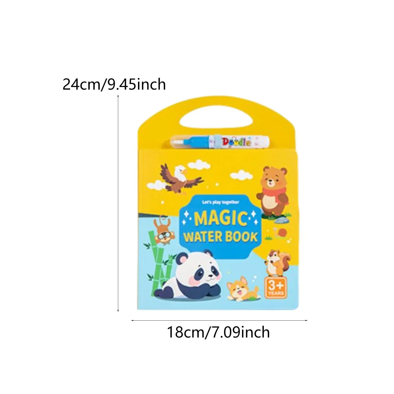 Water Painting Album Doodle Board Cognition Teaching Aid Interactive Toy