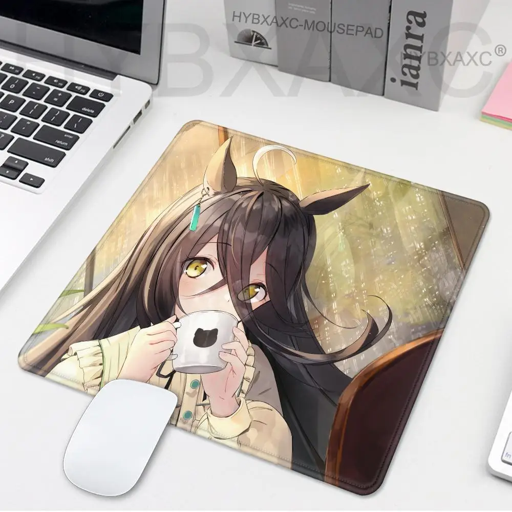 Manhattan Cafe Uma Musume Mouse Pad Multiple Sizes Large Square Computer Office Game Table Mats XS Pretty Derby Rubber Desk Mat