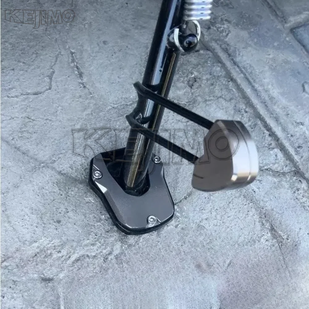 

Plate Pad Support For Honda NX125 NS110R NBX100 EX125 Motorcycle Accessories Side Stand Enlarger CNC Kickstand Extension Pad