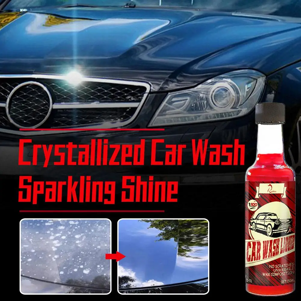 

Car Wash Liquid High Concentration Super Foam Deep Auto 150ml Detailing Protection Care Auto Water Wash Solution Cleaning C O0Q1