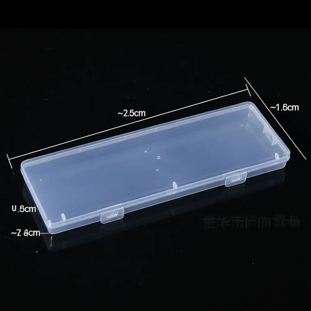 Clear Organizer Box Adjustable Compartments For Fishing Tackle Jewelry Components Hardware Electronics Craft Storage Container