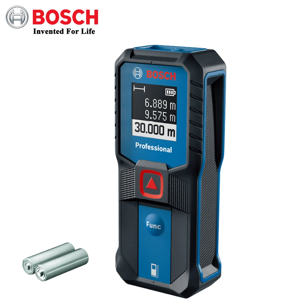 Bosch Laser Rangefinder GLM30-23 Digital Laser Distance Meter 30M Range High Precision Laser Tape Area Measure Measurement Tools