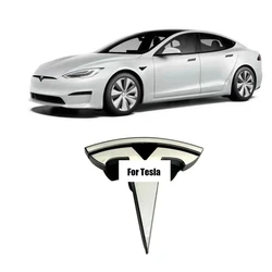 NEW 1056386-00-F Front Grille T Emblem Badge Logo for Tesla Model S 2016-2019 OEM 1053686-00-F Tesla Car Logo