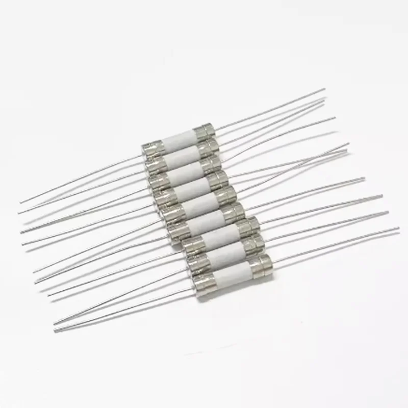 10pcs 5*20mm Ceramic Fuse With Pin Fast Break Fuse 5x20mm 250V 0.5A 1A 2A 3A 4A 5A 6A 7A 8A 10A 12A 15A 20A 25A 30A