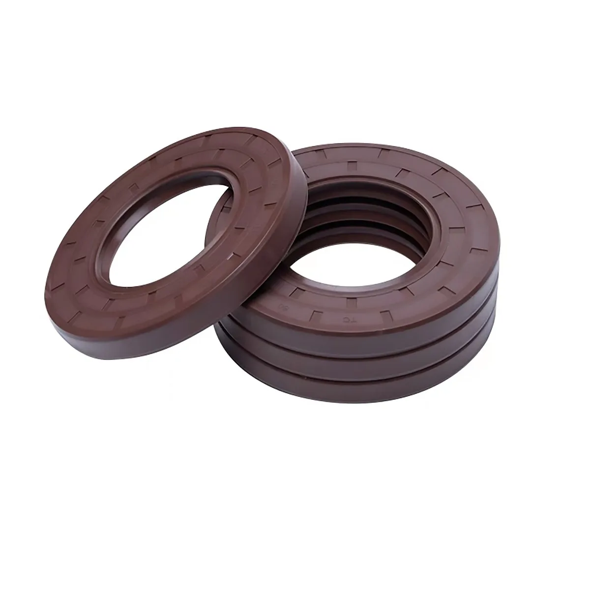 ID 17/17.48/18/19mm FKM Framework Oil Seal TC Fluoro Rubber Gasket Rings Cover Double Lip with Spring for Bearing Shaft