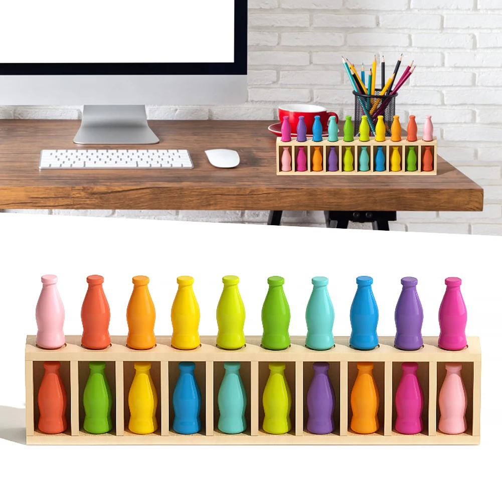 Jeu de bouteilles assortis aux couleurs, activités interactives amusantes, jouet pour adultes et enfants