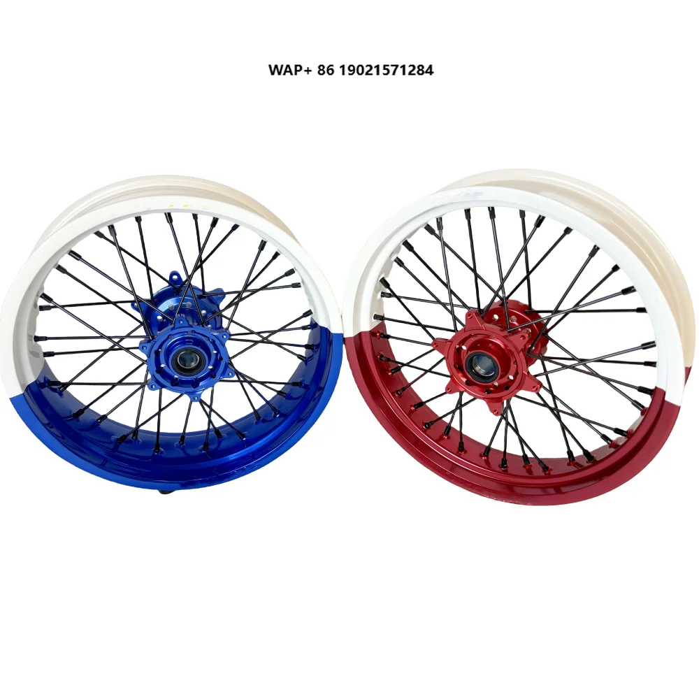 

Factory Supply CR125 CR250 CR250F CR450F Motorcycle Accessories Aluminum Alloy Motorcycle Wheels for Supermoto