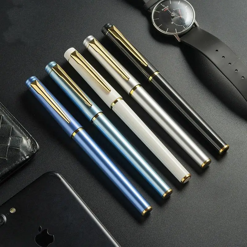 

Metal Signature Pen Ballpoint Core Business Black Roller Ball s