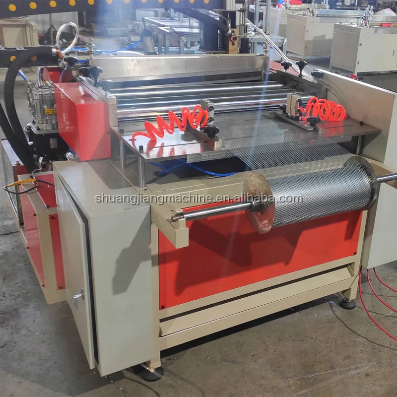 Full Automatic Metal Mesh Cutting Rolling and Welding Making Machine