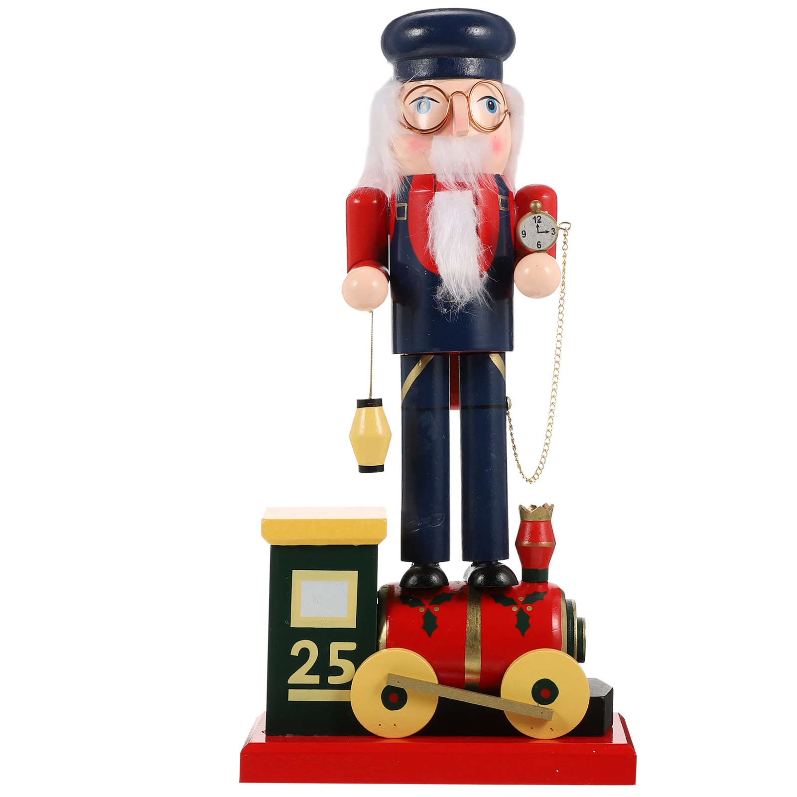 

Wooden Nutcracker Christmas Decor Small Tall Traditional Xmas Decoration Unique Nutcrackers For Holiday Home Table Display Kids