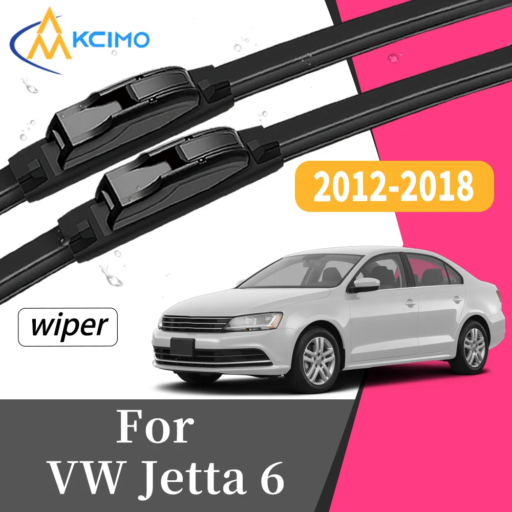 

2Pcs Front Windscreen Wiper Blades For VW Jetta 6 MK6 A6 Passat CC 2012-2018 Car Windshield Wiper Replacement Accessory