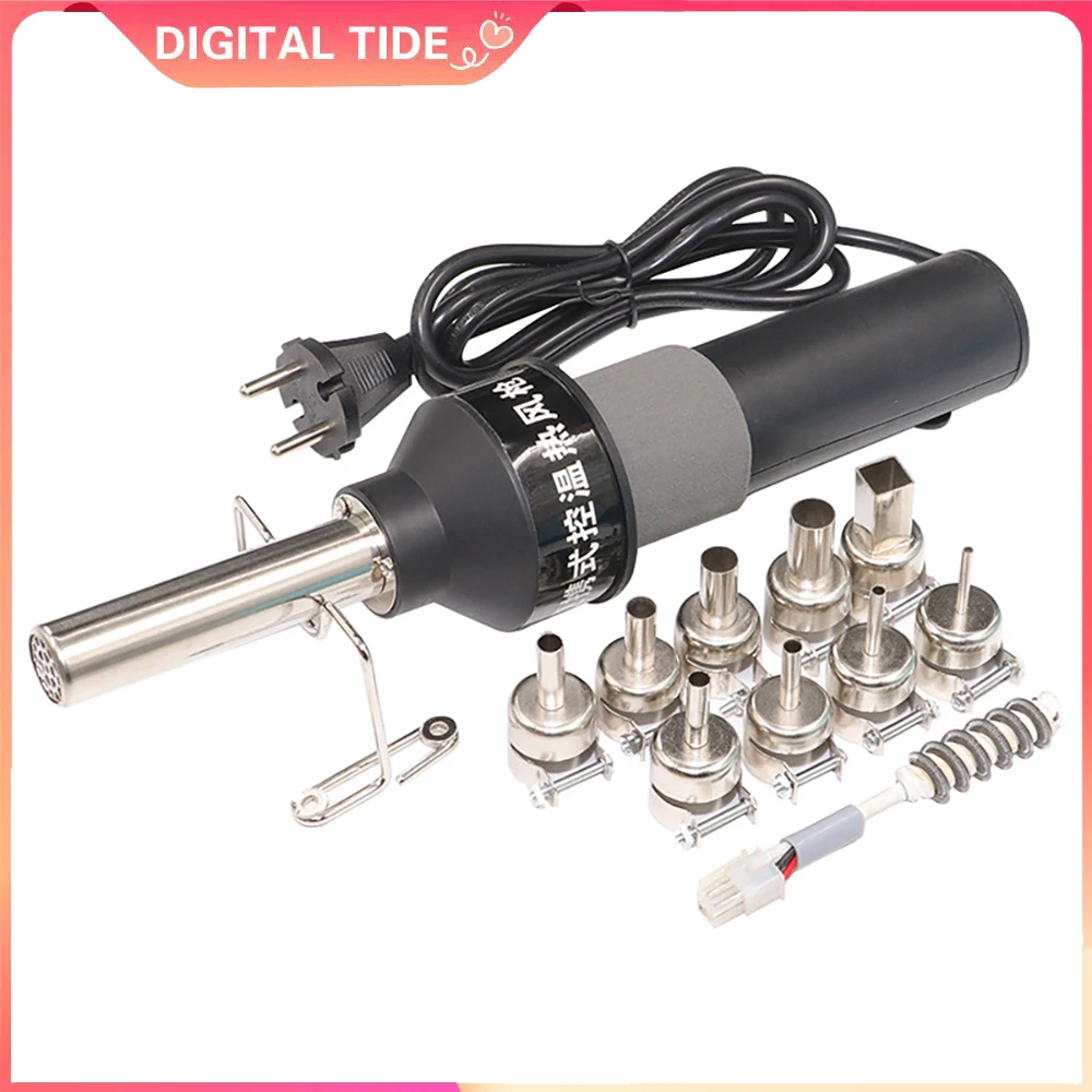 

110 В 220 В ЖК-цифровой тепловой фен, паяльная станция для распайки, регулируемая температура IC SMD BGA 8018LCD8508