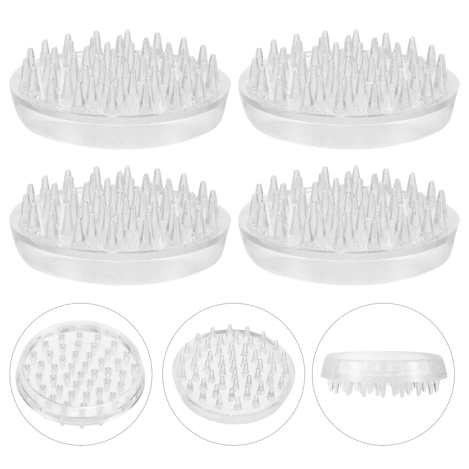 

4 шт., противоскользящие напольные протекторы для мебели