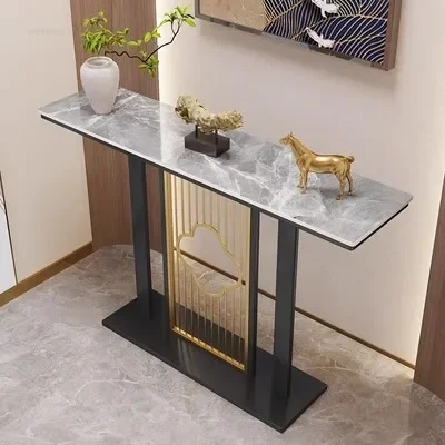 Tables console  luxe légères pour couloir Table  console  vue d'extrémité moderne simple Nouveau meuble  console déco