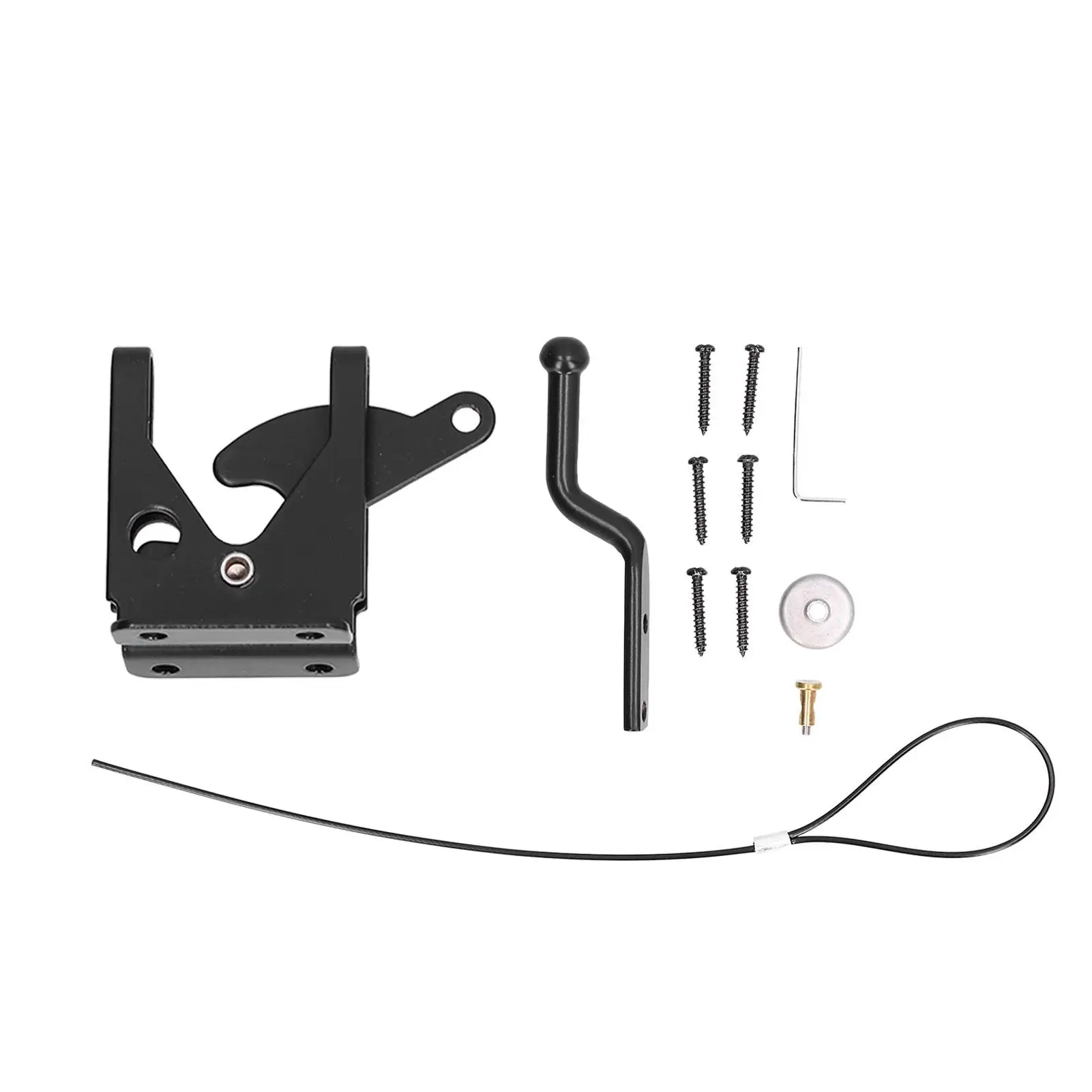 

Universal Gate Latch Lock for backyards , for courtyards , for gardens - Wide Application Fence Set