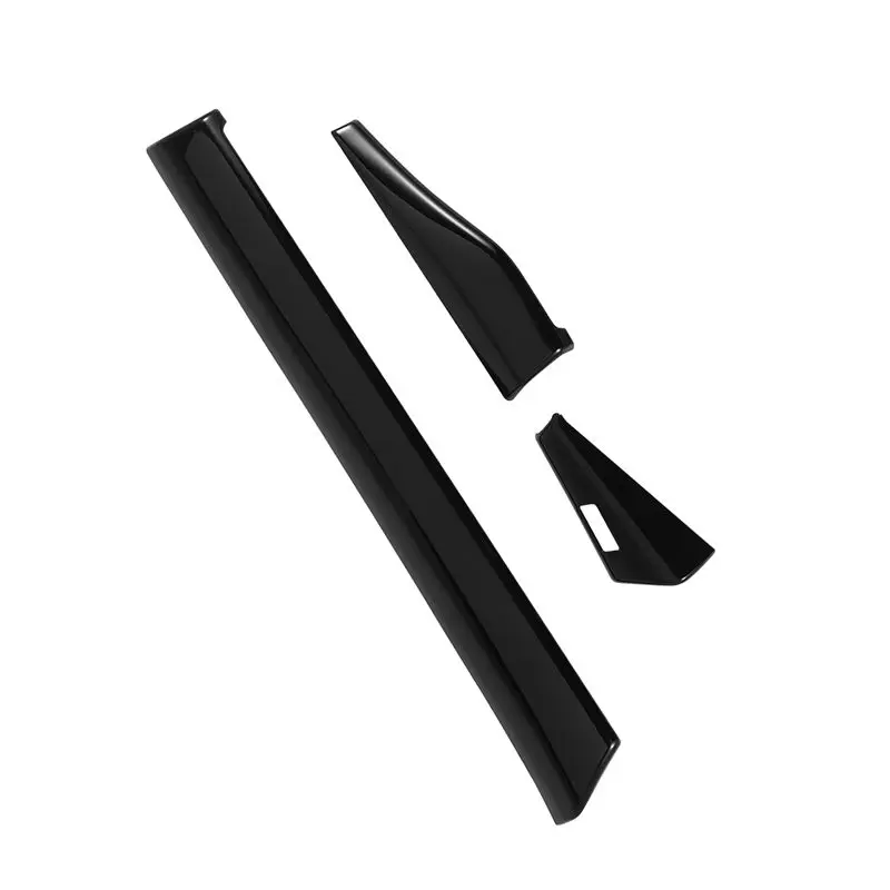 AEA7-3Pcs Car Glossy Black Center Console Dashboard Panel Decorative Cover Trim For Honda HRV HR-V Vezel 2021 2022 RHD