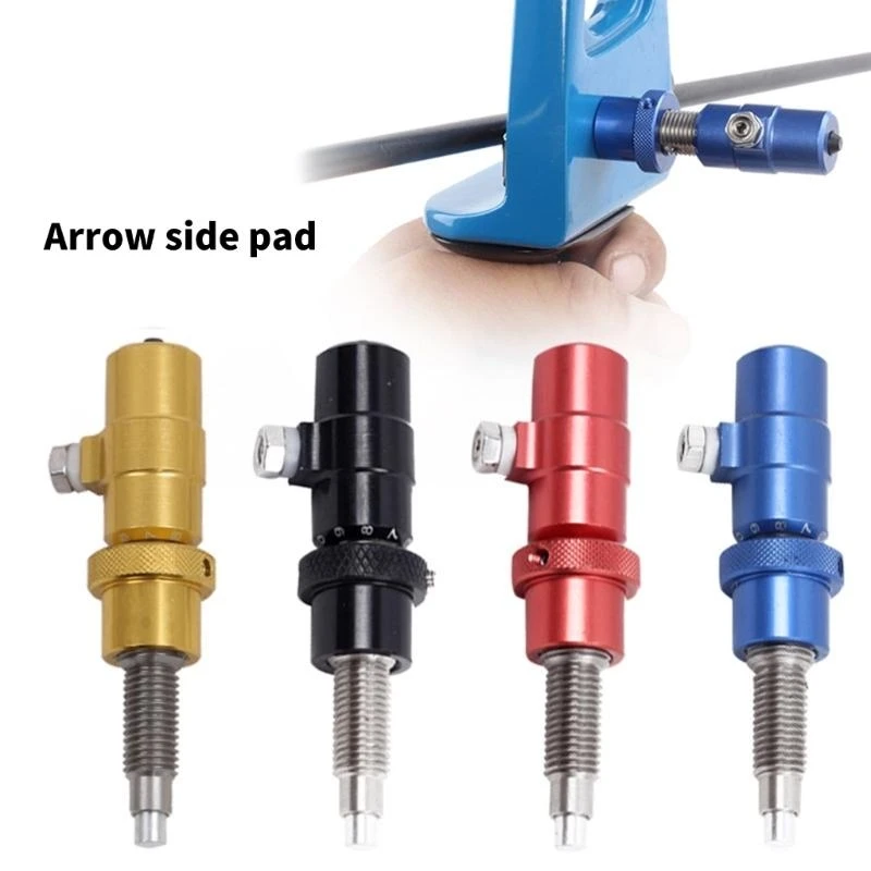 Aluminum Alloys Arrows Rest Cushion Plunger Side Pad Screw-In Pressure Button Adjustable Cushion Plunger Enduring