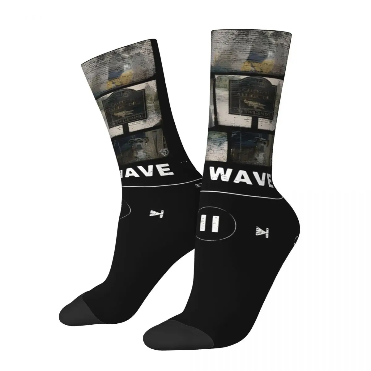 Rod Wave Rapper Merchandise Crew Socks Cozy Hip Hop Tour Graphic Long Socks Cute for Women Men Birthday Present