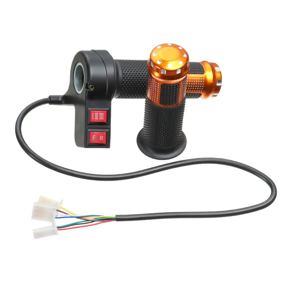 Cable Forward Reverse Handle Throttle Handlebar Grip E-Bike Throttle Grip Speed Control Electric Bike Throttle Grip