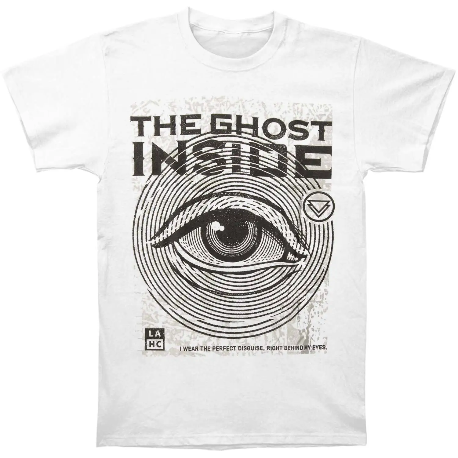 

Men's Ghost Inside Eye Tee T-shirt Small White