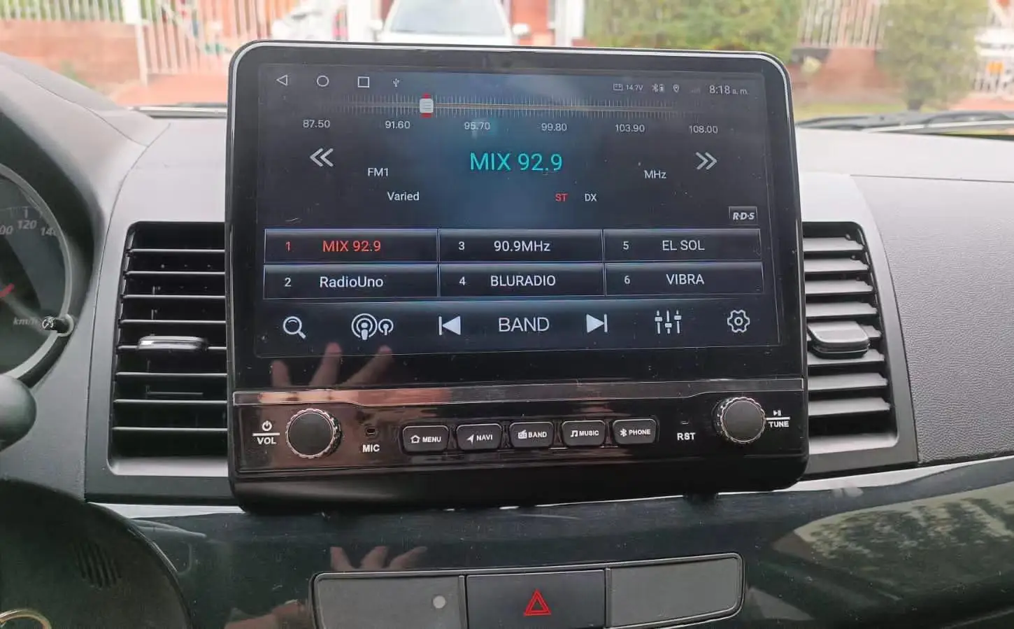 Android14 8G+128G Car Radio For Mitsubishi Lancer 2007 -  2016 Auto Navigation GPS Monitor Multimedia DVD Video Player Head Unit
