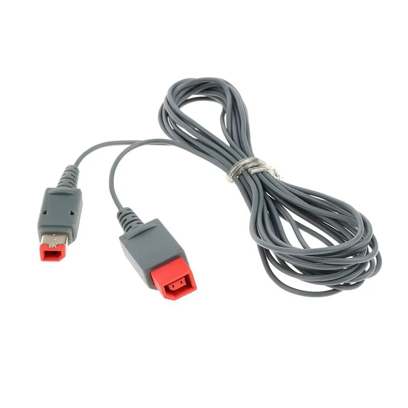 Extension Cable for WII Sensor Bar Console Replacement Receiver Cord Handle Connection Wire for Wii U Signal Transfer Cable
