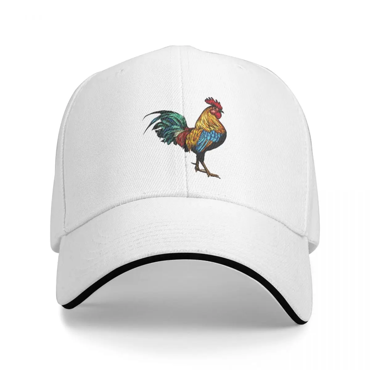 I Love My Chicken Baseball Cap Colored Rooster Print Casual Couple Men Trucker Hat Design Hunting Camping Hot Sale Snapback Cap