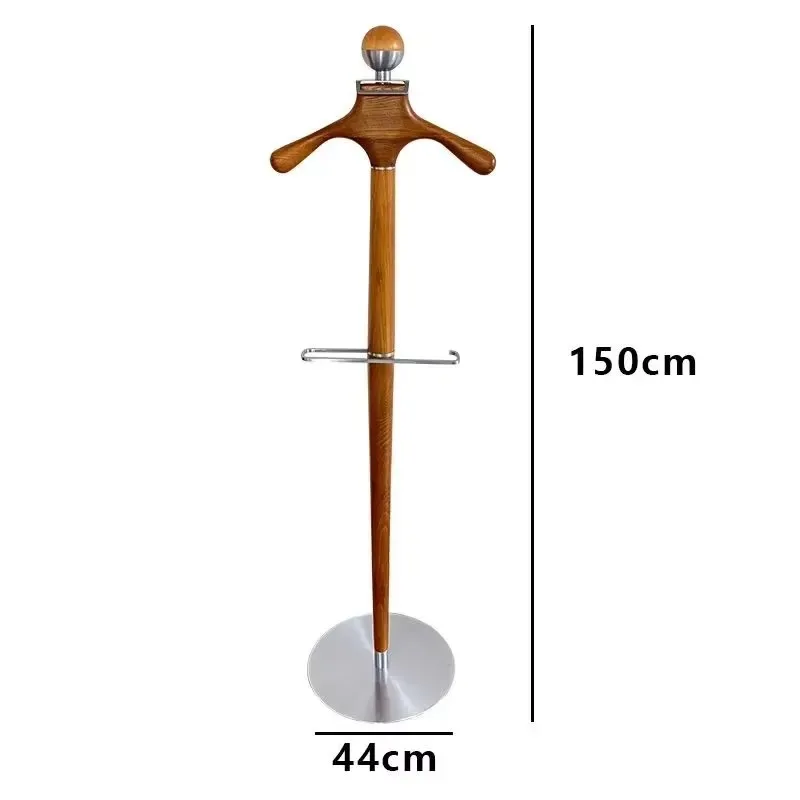 Luxury Gold Multifunctional Five Layer Wooden Vertical Hanger 44x150cm Space Saving for Kitchen Wardrobe Hot Sale