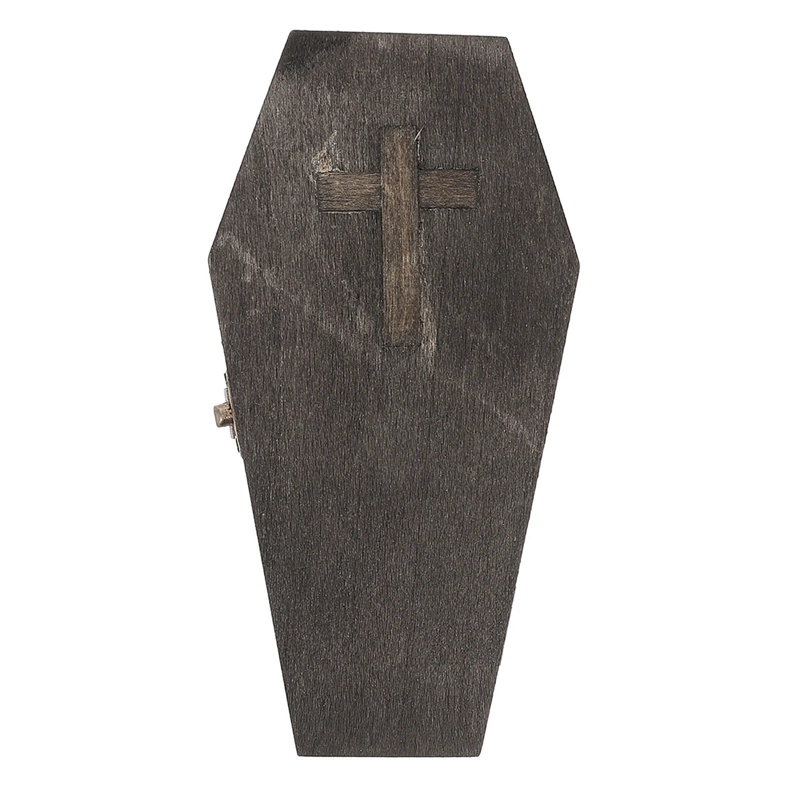 

Coffin Shaped Jewelry Box Halloween Necklace ganizer Black Round Portable Coffin Treat Boxes Reusable Lightweight Compact Size
