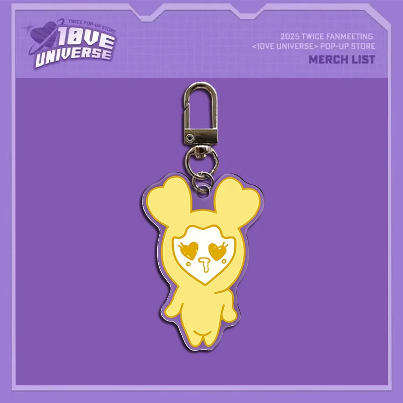 TWICE Cute Cartoon Anime Acryl - Anime Merchandise Keychain บทวิจารณ์และราคา