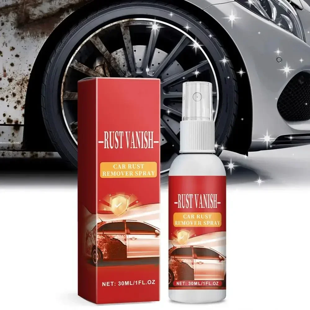 Car Rust Remover Metal Surface Chrome Cleaner Compound Automobile Body Paint Care Washing Maintenance Agent