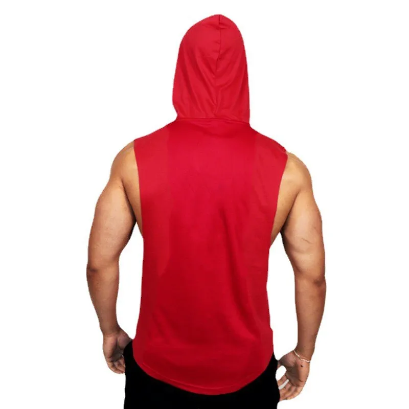 Running Vest Michigan Midwestern USA Print Bodybuilding Stringer Hoodies Sports Fitness Tank Top Mens Gym Cotton Pullover Hoody