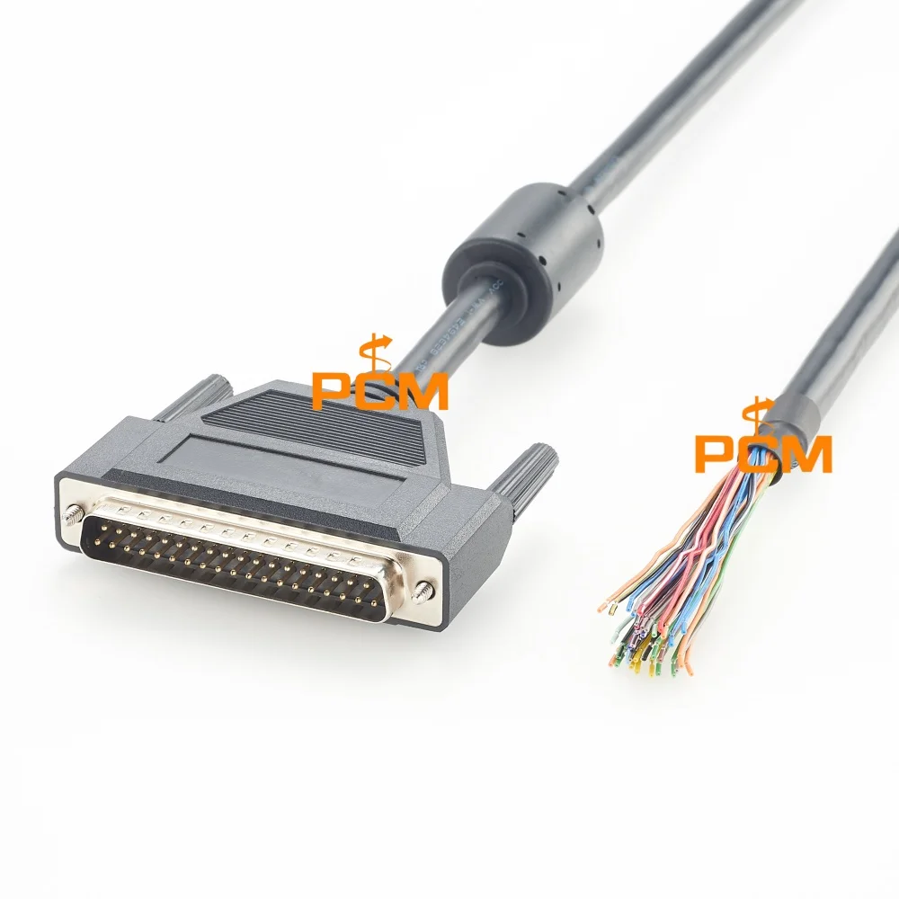 DB37 D-Sub 37-Pin Kabel mit offenem Ende für SPS-Industrieautomation I/O-Signalsteuerungssysteme – Detail 1