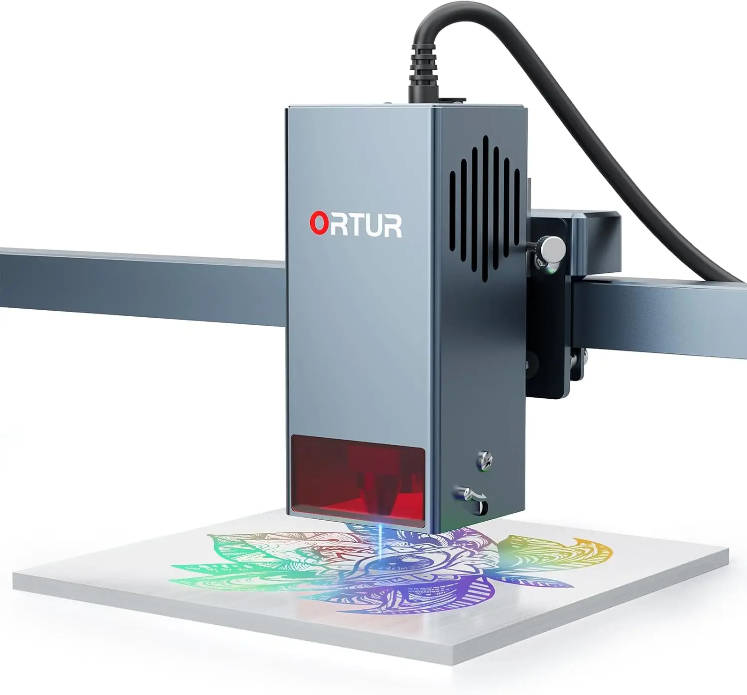 Ortur 20W Laser Module Lu3-20A, Higher Accuracy 0.08 * 0.08Mm Compressed Spot Laser Head For All Ortur Laser Engraver And