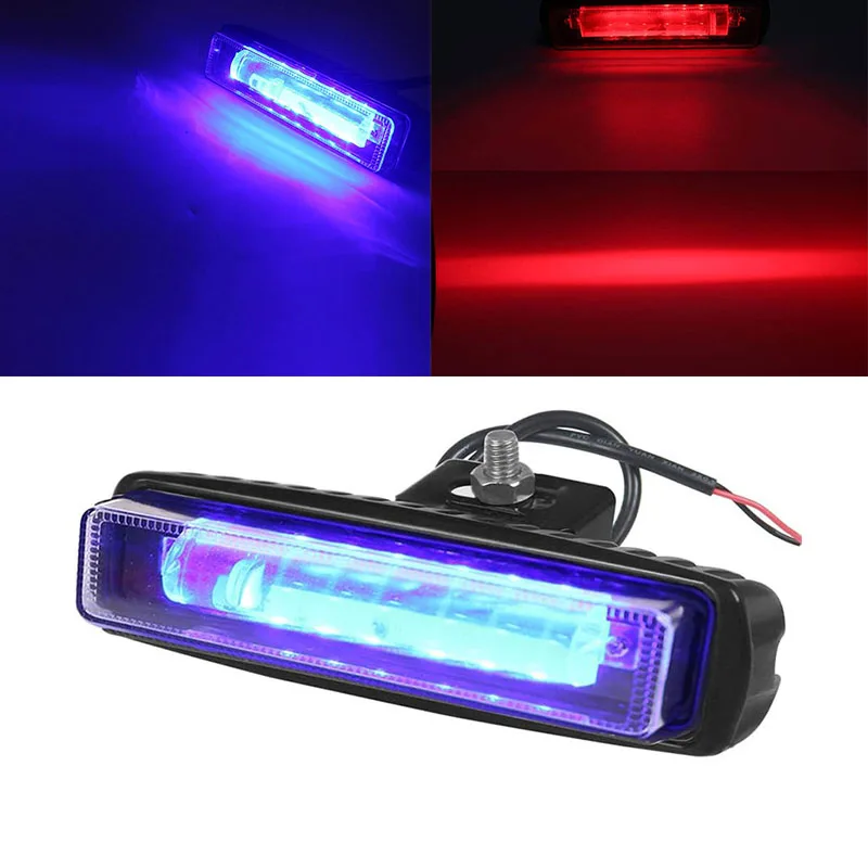 30W LED Forklift Safety Light Red Blue Line Warning Light Hazard Zone Marker Light for Truck Trailer Crane Construction Vehicle