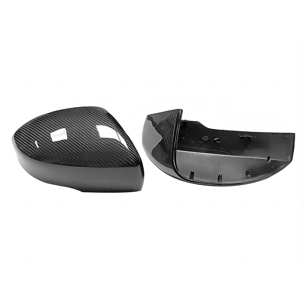 Replacement Rearview Side Mirror Covers Cap For Range Rover Sport Discovery Carbon Fiber Casing Shell