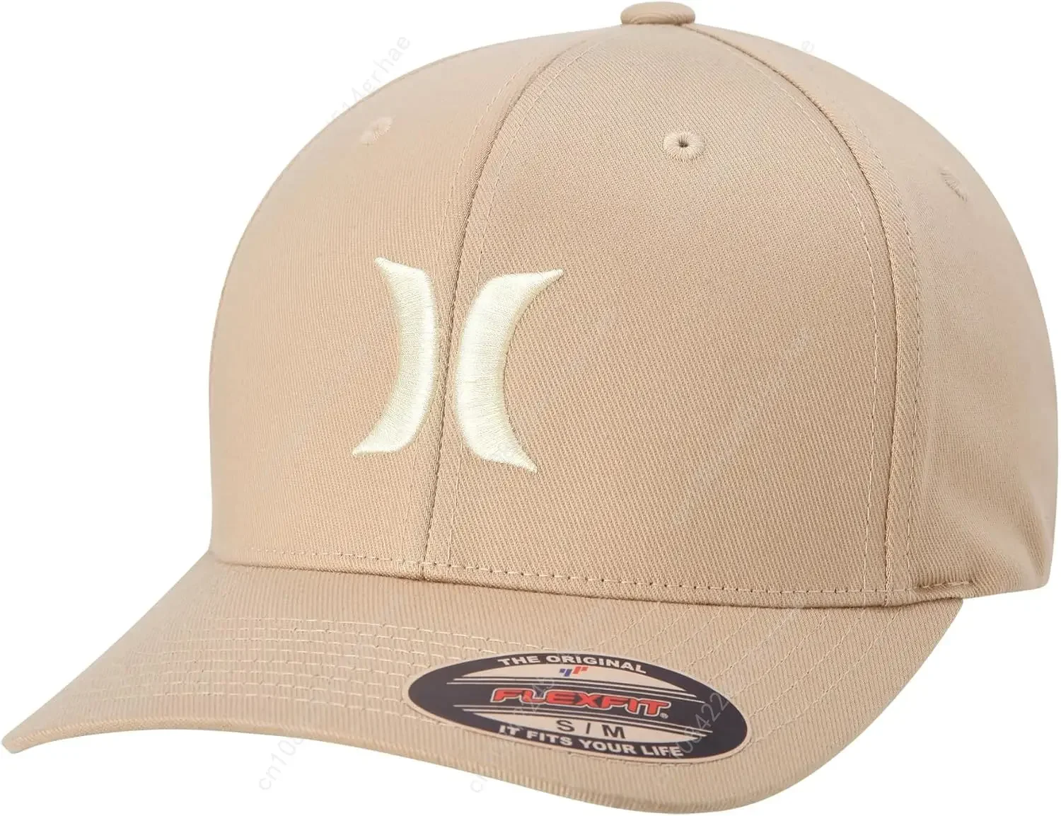 Gorra de Béisbol H-Hurley para Hombre, Gorras de Béisbol Flexfit Ajustadas, Logotipo Bordado, Algodón de Alta Calidad, Gorras de Camionero Cerradas para Exteriores