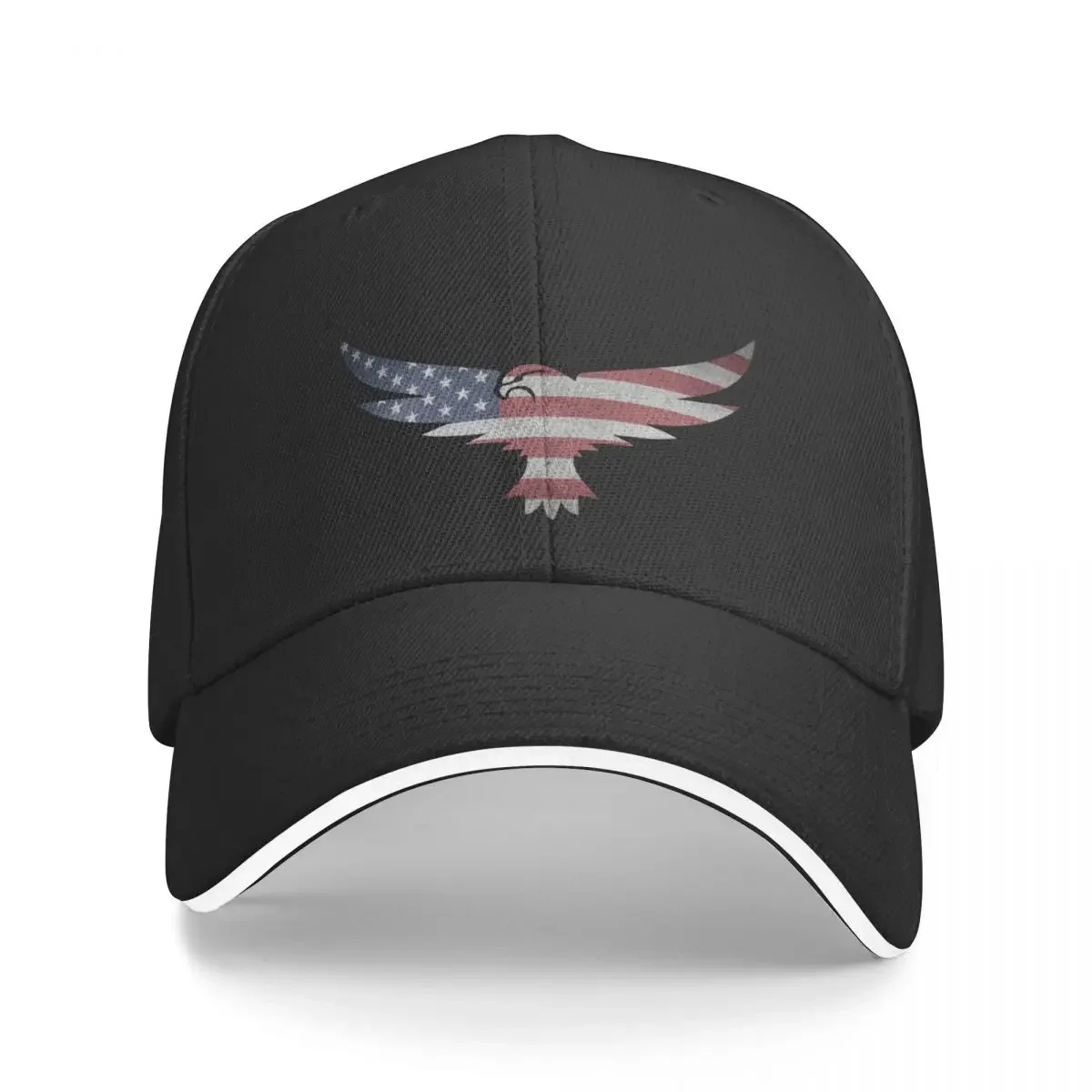 

US Flag Eagle Silhouette Baseball Cap western Hat New In Hat custom caps Men's Women's