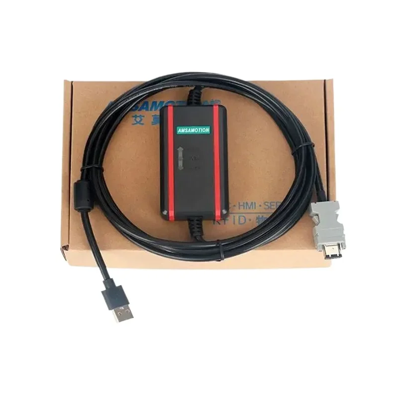 FTDI Isolated ASDA-B2/AB+ Suitable for Delta A2 CN3 Servo Drive Connect Communication Programming Cable PC ASD-CNUS0A08