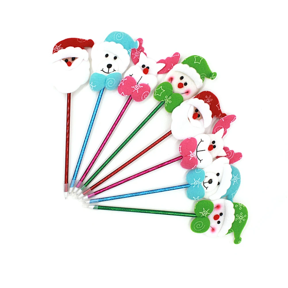 

12 Pcs Ballpoint Pen Pens for Writing Christmas Kids Cartoon Themed Xmas Pupils