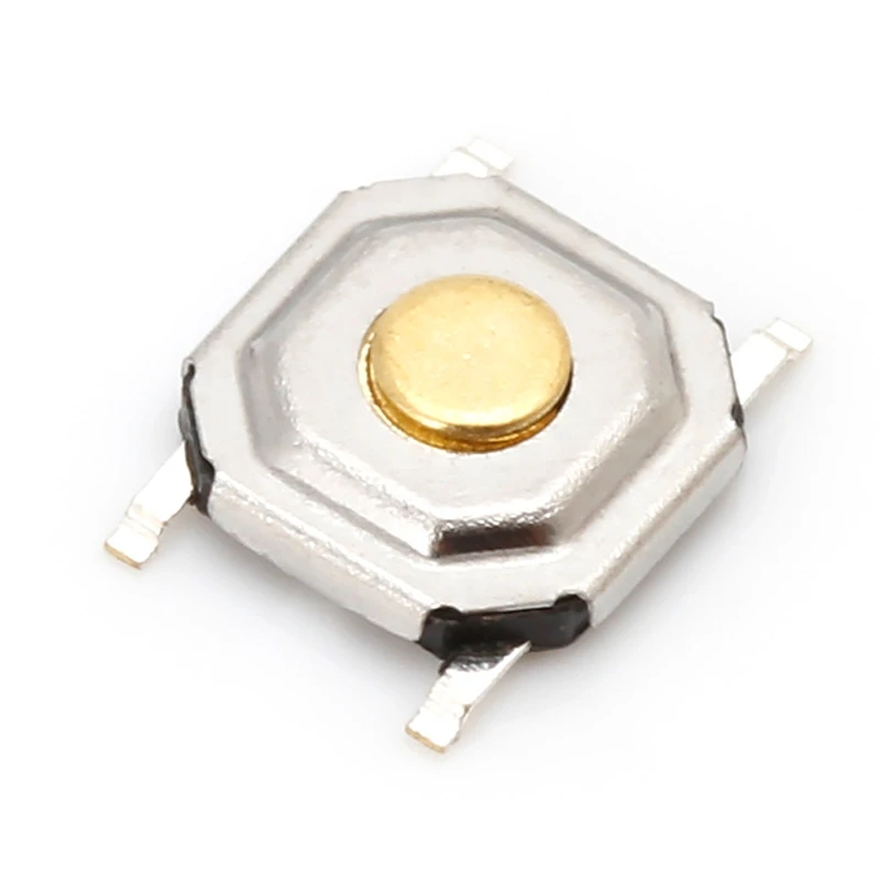 Impermeabile Microinterruttore Pulsante Tattile Tatto Spingere Interruttore Momentaneo SMD 4 Pin NUOVO