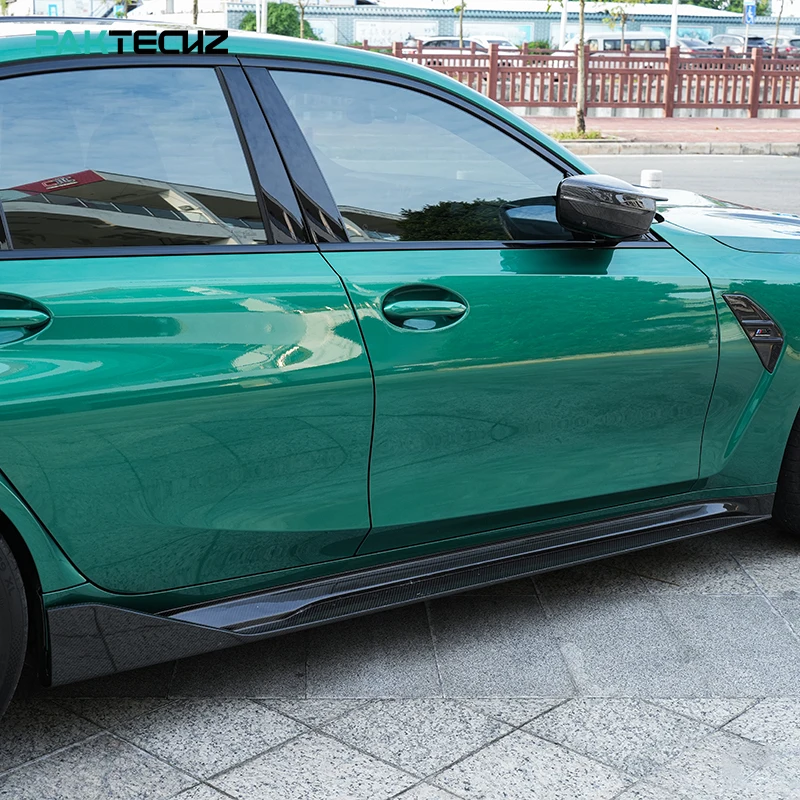 

Paktechz Dry Carbon Fiber Body Kit Side Skirts for BMW G8x M3 G80 M4 G82 G83