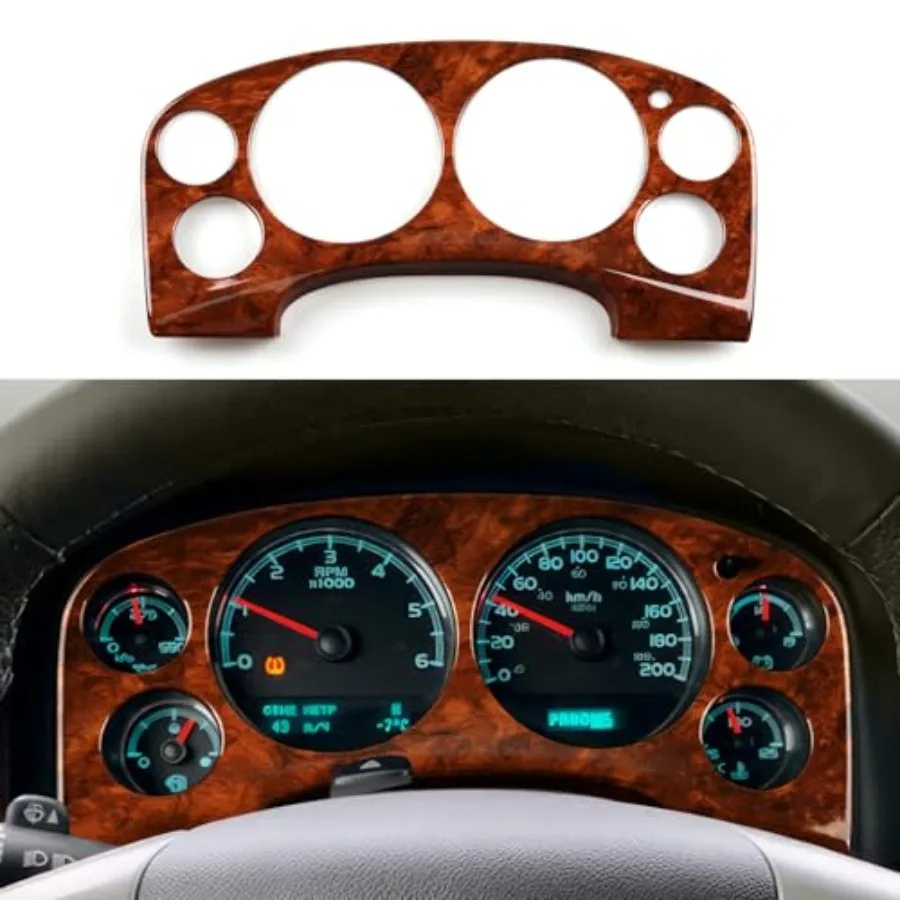 

Car board Cover Trim Panel Decal Wood Grain Sticker fits for Chevrolet Silverado Tahoe Suburban Avalanche/GMC Sierra Yukon Yuko