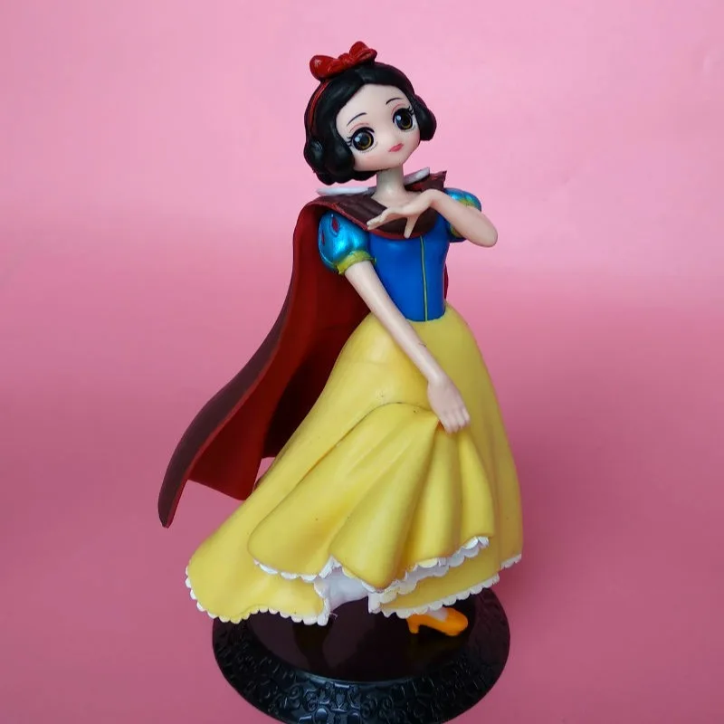 Adornos de muñeca de sirena, Blancanieves, figura de Alice Elsa, decoración de escritorio para el hogar, adornos de decoración de pasteles, regalo para niños y niñas adultos