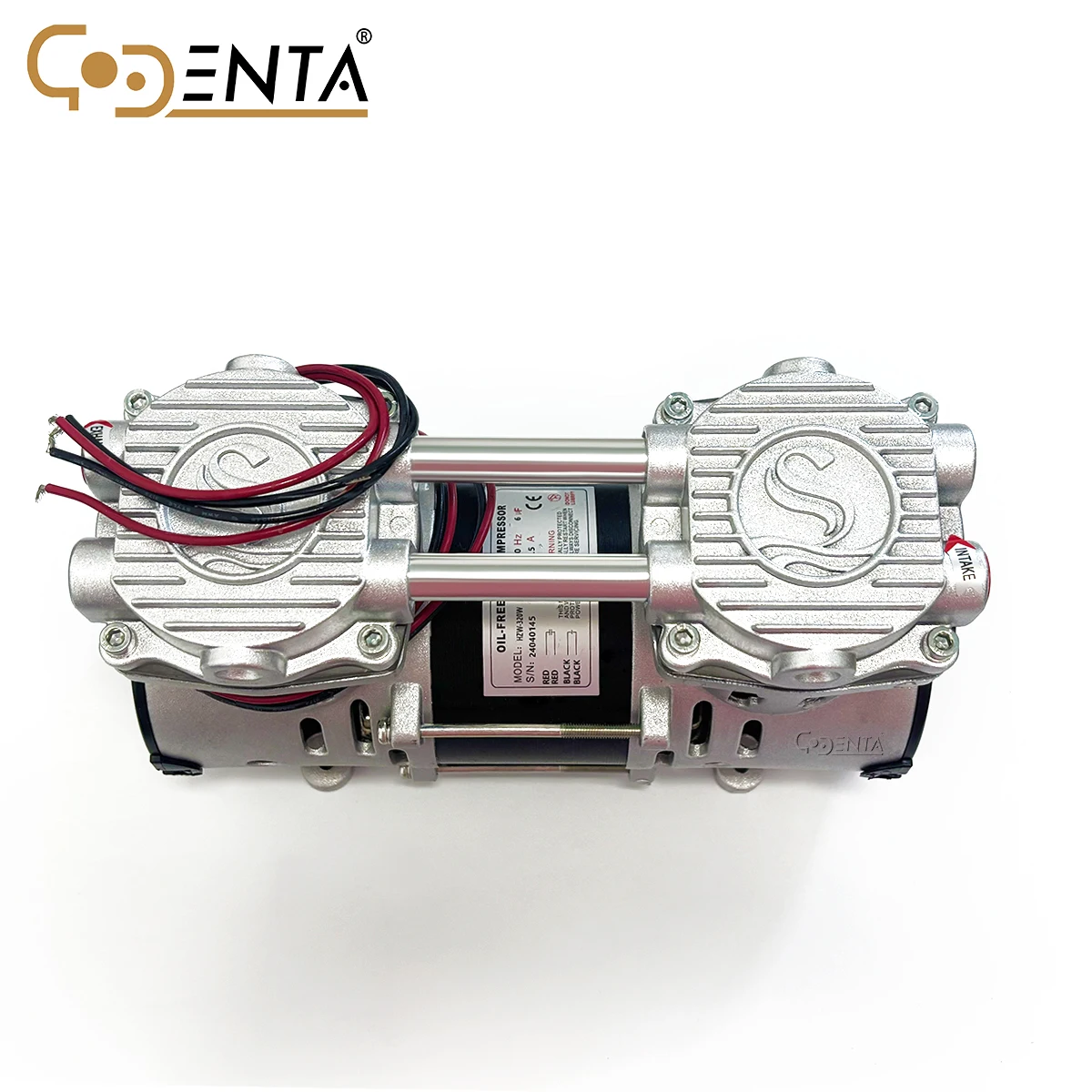 مضخة ضاغط هواء خالية من الزيت لوحدة طب الأسنان - 320 وات 220 فولت 50 هرتز معدات طب الأسنان الاحترافية