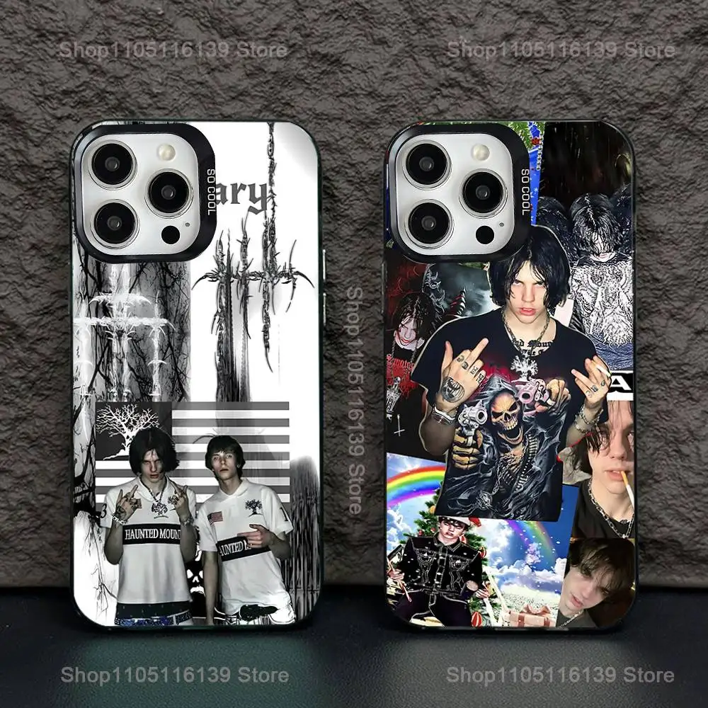 

Phone Case For iPhone 16,15,14,13,12,11,Pro,XS,Max,Plus,Mini,SE S-Sematary Haunted Mound Black Candy Matte Shockproof Cover