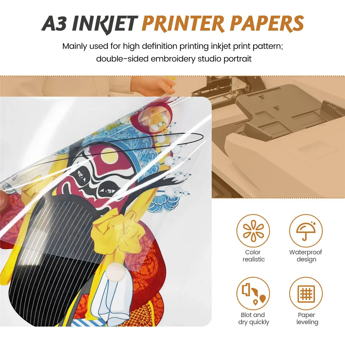 10 peças folha a3 impressão de tela transparência filme jato de tinta exposição de papel positiva