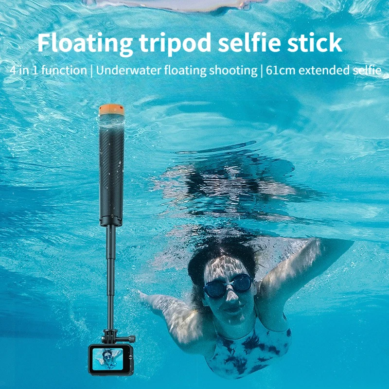 

Подводный плавучий стержень для дайвинга, выдвижной штатив, палка для селфи для Gopro Insta360 Ace Pro2, аксессуары для камеры DJI OSMO Action 4, аксессуары