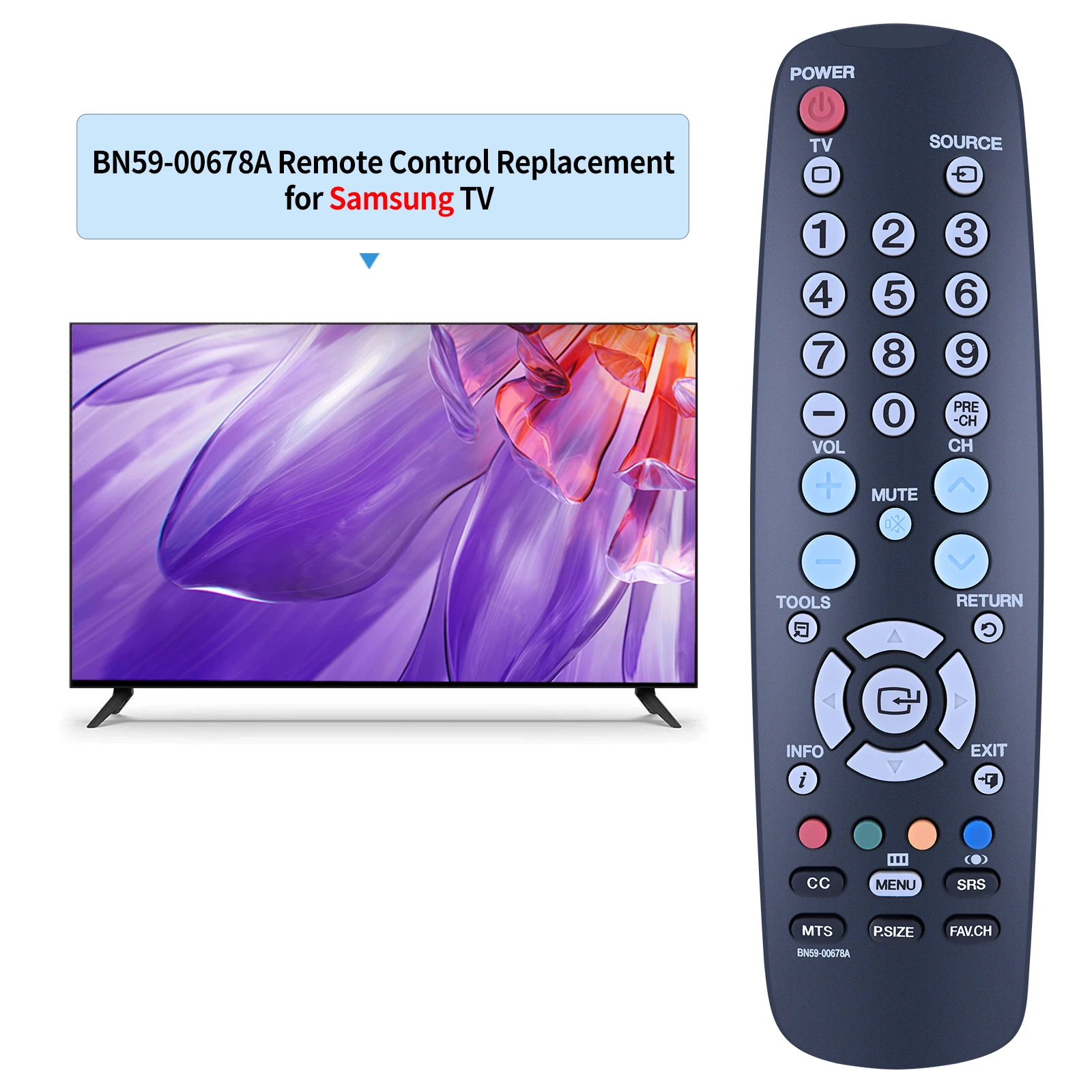 BN59-00678A Новинка для пульта дистанционного управления SAMSUNG LCD LED TV LE26A330J1 LE32A330J1 LA22A450C1