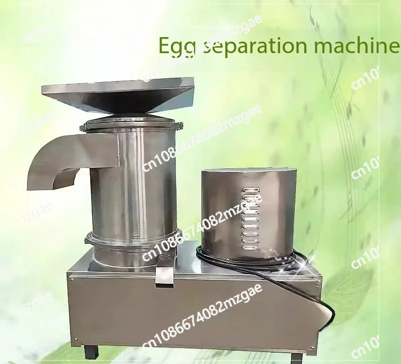Cake Bakery Automatic Egg Beater with Shell Separator Function, Commercial Whole Liquid Beating Machine